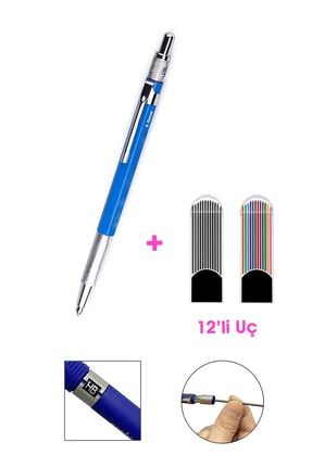 2.0 Mm Uçlu Kalem Portmin Versatil Kurşun Teknik Çizim Kalem Seti Mekanik Eskiz Kalemi ZBT22010016