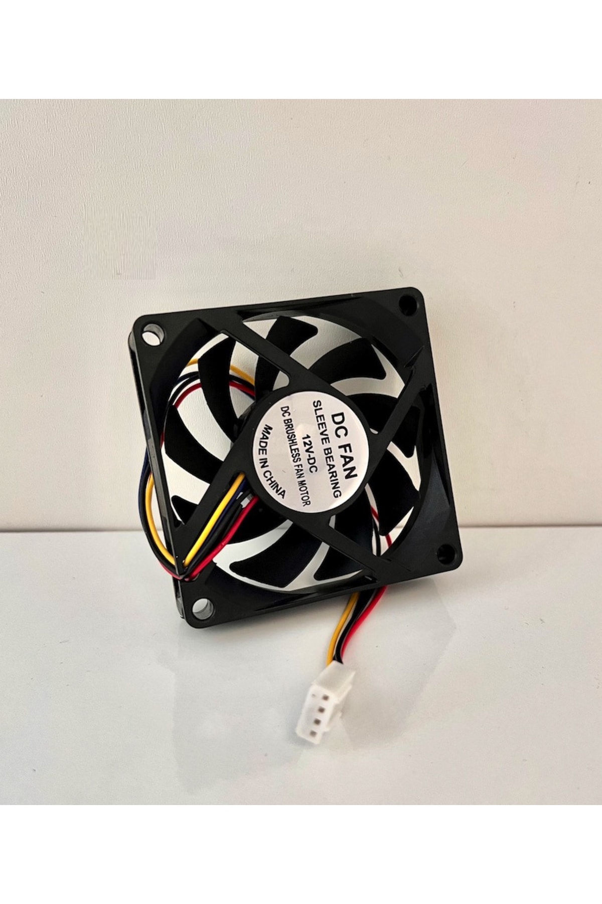 7 Cm 4 Pin Fan 70x70x15 Fan 7cm 12 Volt 4pinli Fan 70x70x15mm Amd Işlemci Fanı 3