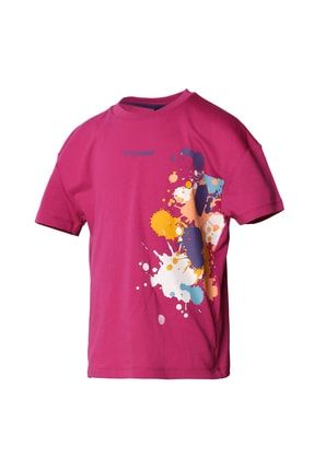 Baskılı Pembe Kadın T-shirt 911593-2097 Hmllalun T-shırts S/s 5002916076