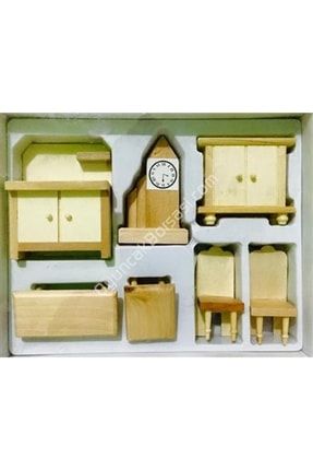 Ahşap Oyuncak Minyatür Ev Mobilyaları DA67019