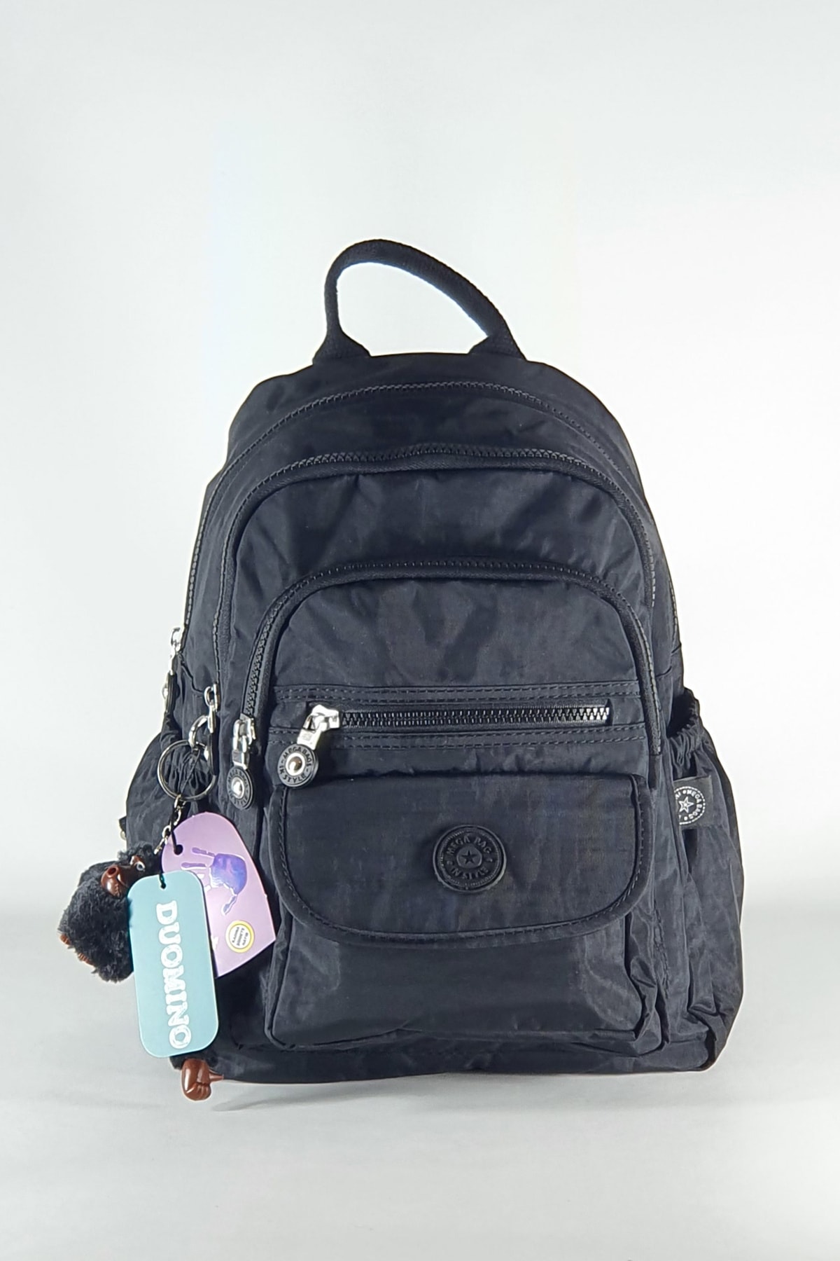 کوله پشتی زنانه مشکی NEMO BAGS | nemobags255 اورجینال - تصویر 7