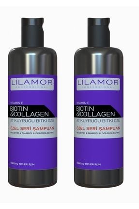 Biotin Ve Collagen - At Kuyruğu Bitki Özlü Şampuan 400ml+400ml Özel Seri - 2li Eko Set atkuyruğu2