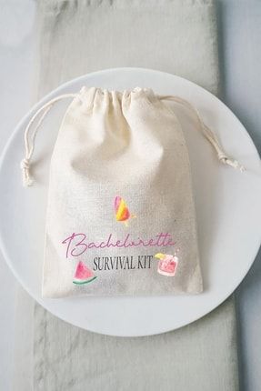 Bachelorette Party Survival Kit Hangover Kit Kesesi - 10 Adet pekhkese026