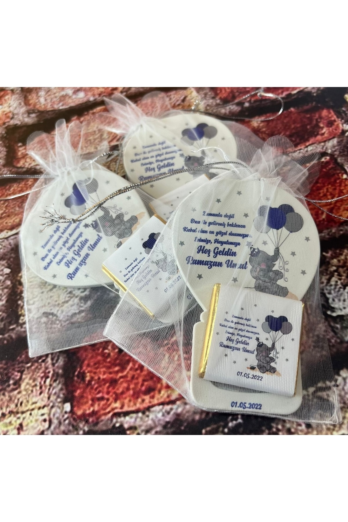 Baby Name Safari Balloon Opener Chocolate 20 Pieces