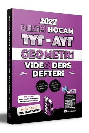 2022 TYT - AYT Geometri Video Ders Defteri Benim Hocam Yayınları 9786052774977