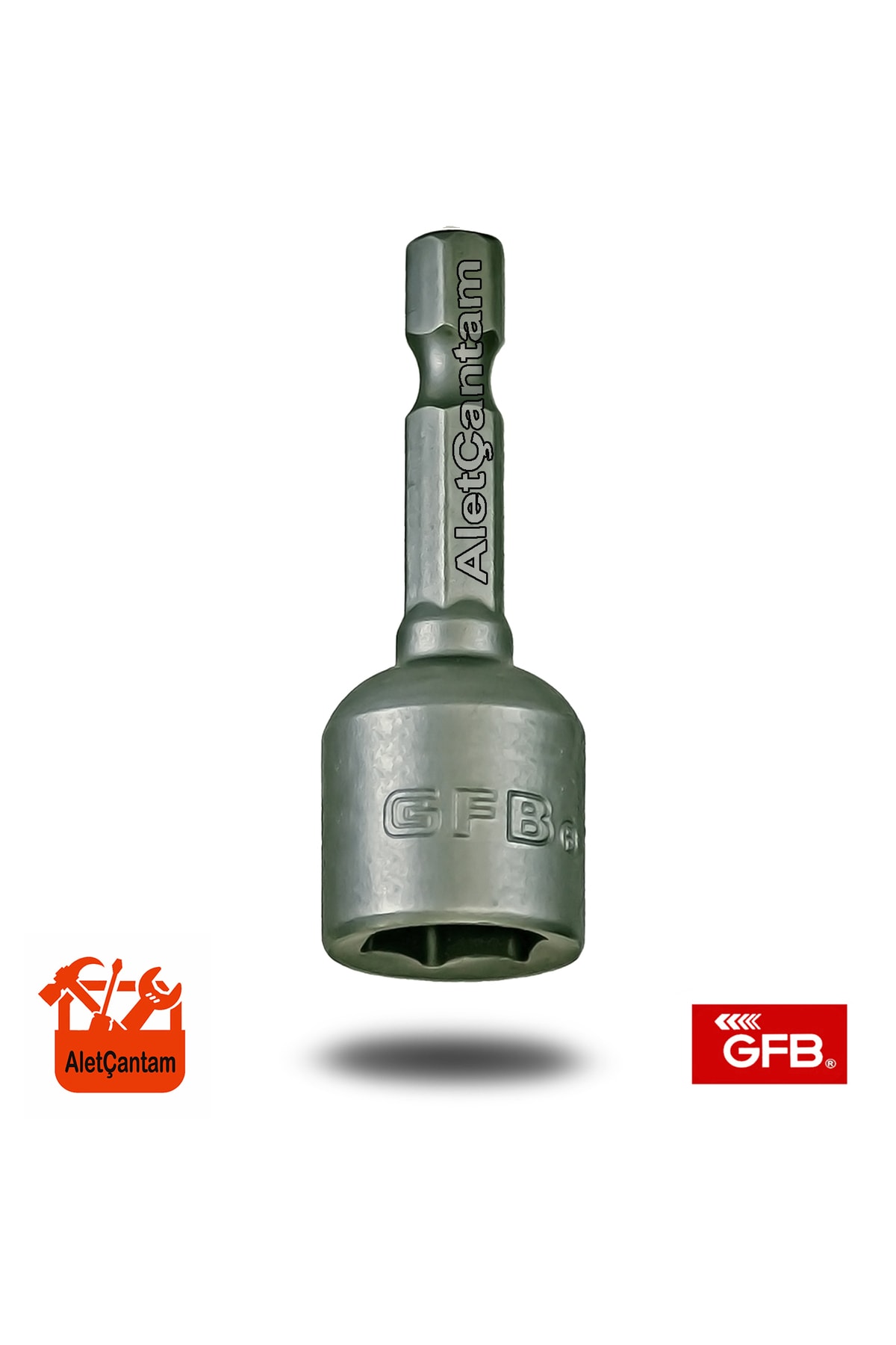 GFB Bits Uç Lokma Uç Somun Vidalama Ucu Matkap Ucu 13 mm