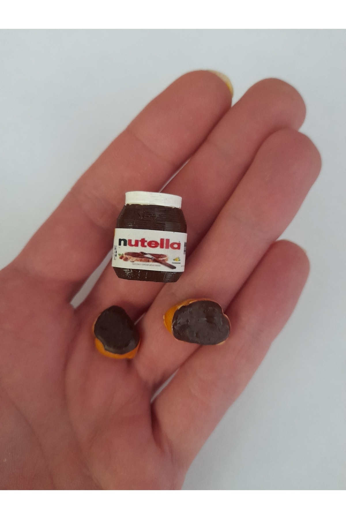 SYLVANIAN FAMILIES El Yapımı Miniature Nuttella Set ( 1 Kavanoz 2 Dilim)