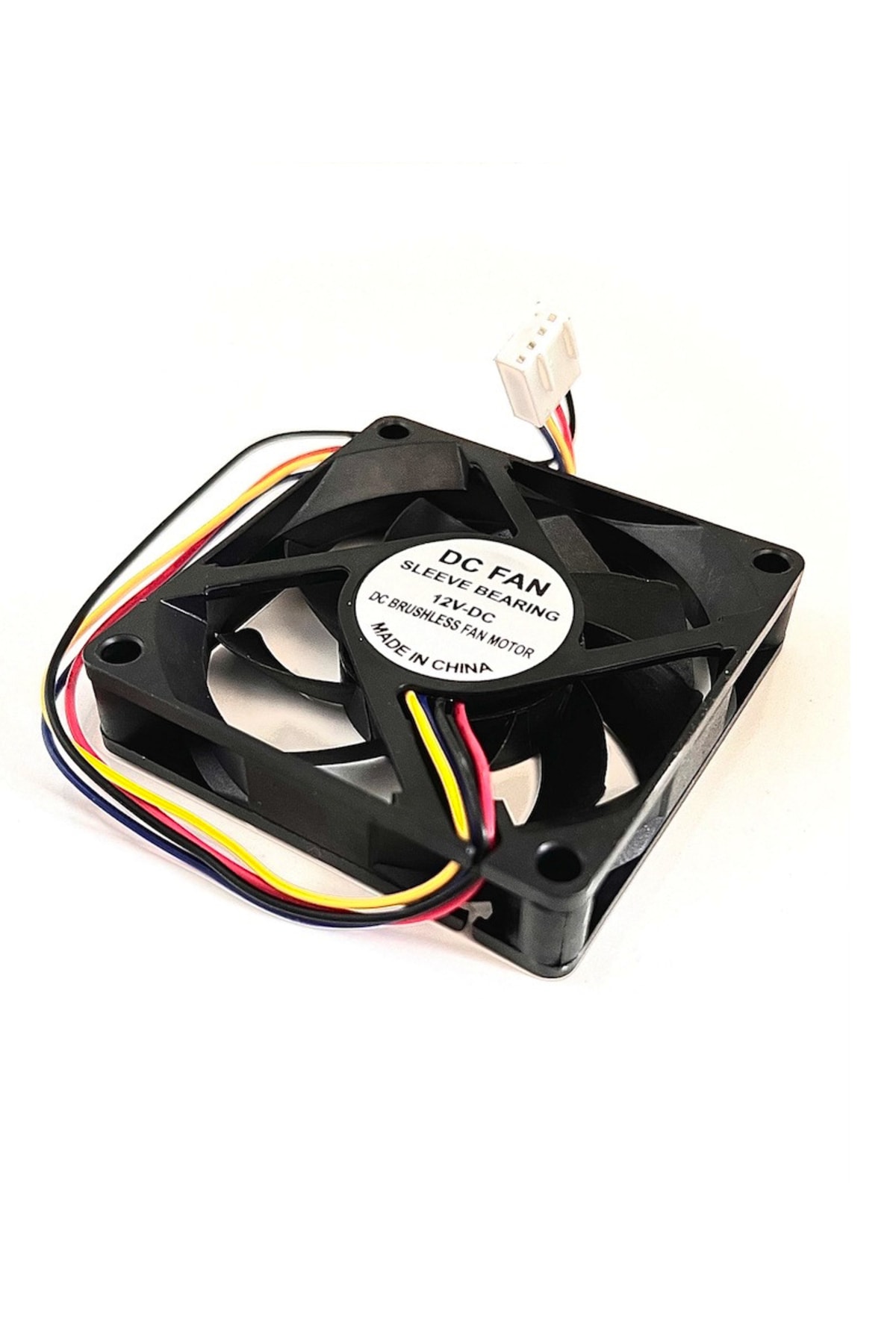 7 Cm 4 Pin Fan 70x70x15 Fan 7cm 12 Volt 4pinli Fan 70x70x15mm Amd Işlemci Fanı 2