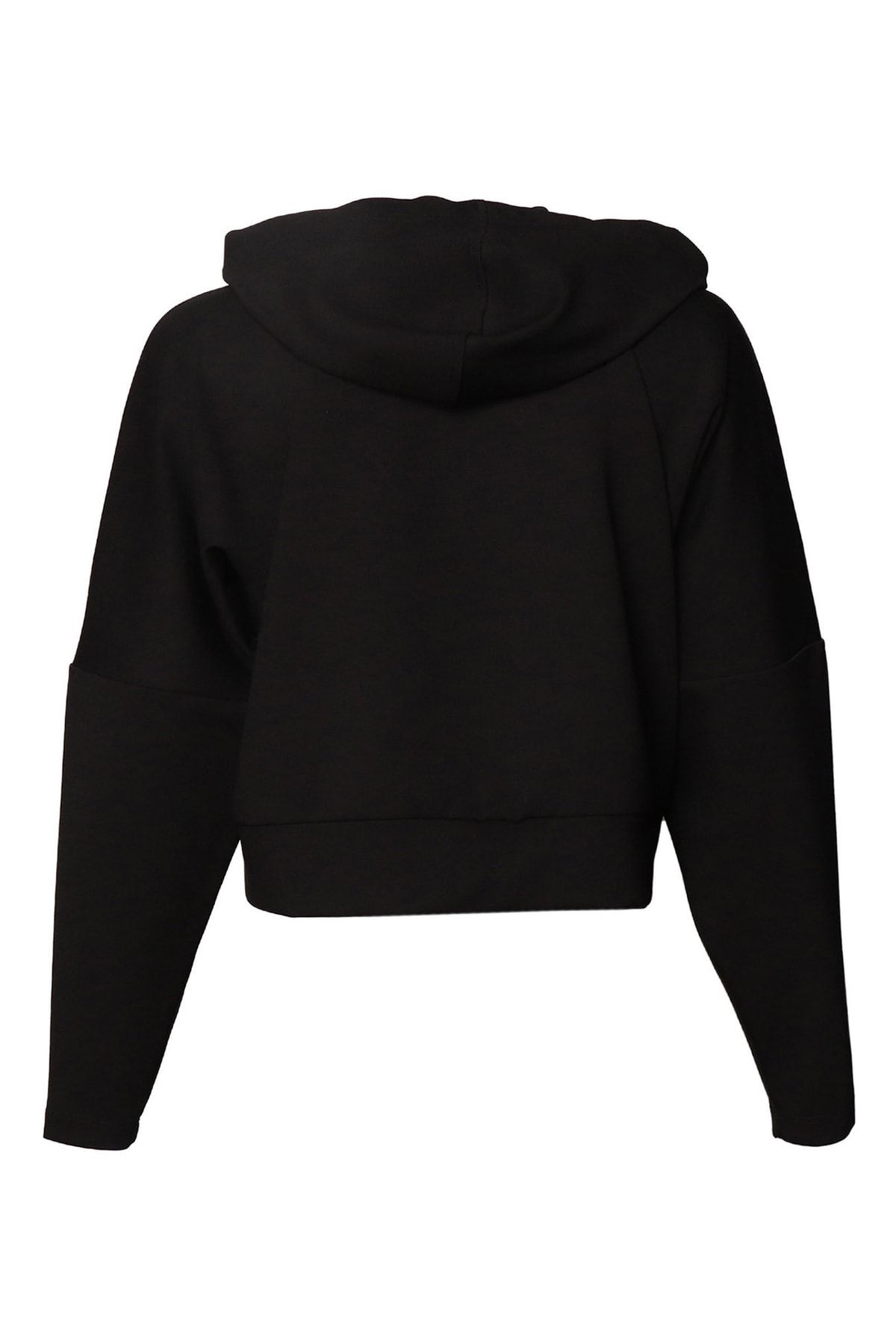 کت مشکی زنانه سیاه عرق هود Hmlmojave zip اورجینال hummel