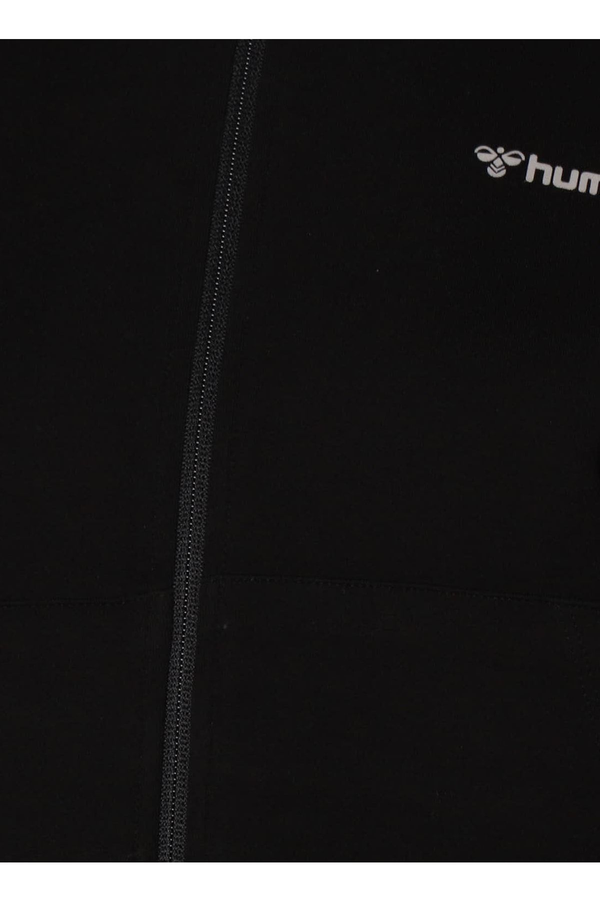 کت مشکی زنانه سیاه عرق هود Hmlmojave zip اورجینال hummel