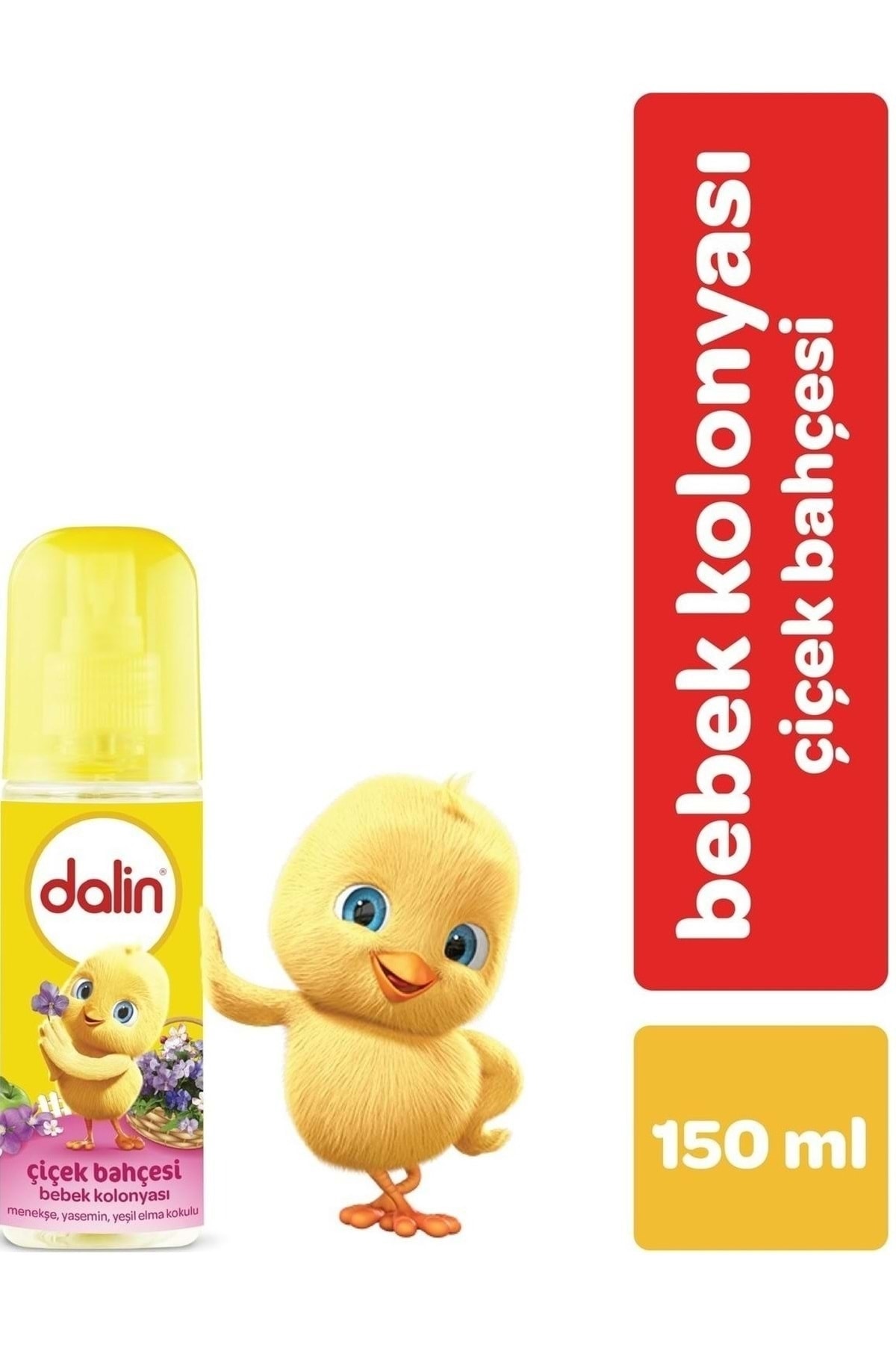 Dalin Bebek Kolonyası 150ml (bıcı Bıcı-orman-çiçek-okyanus) Karma 4 Lü Set fotoğrafı 3 (önizleme)