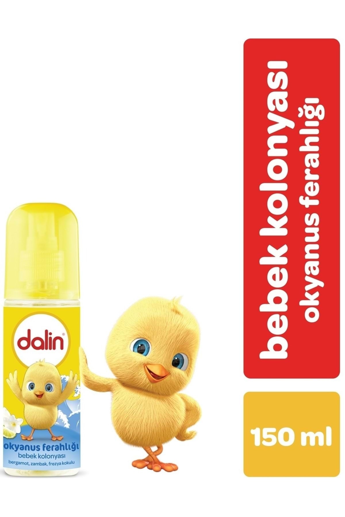 Dalin Bebek Kolonyası 150ml (bıcı Bıcı-orman-çiçek-okyanus) Karma 4 Lü Set fotoğrafı 4 (önizleme)