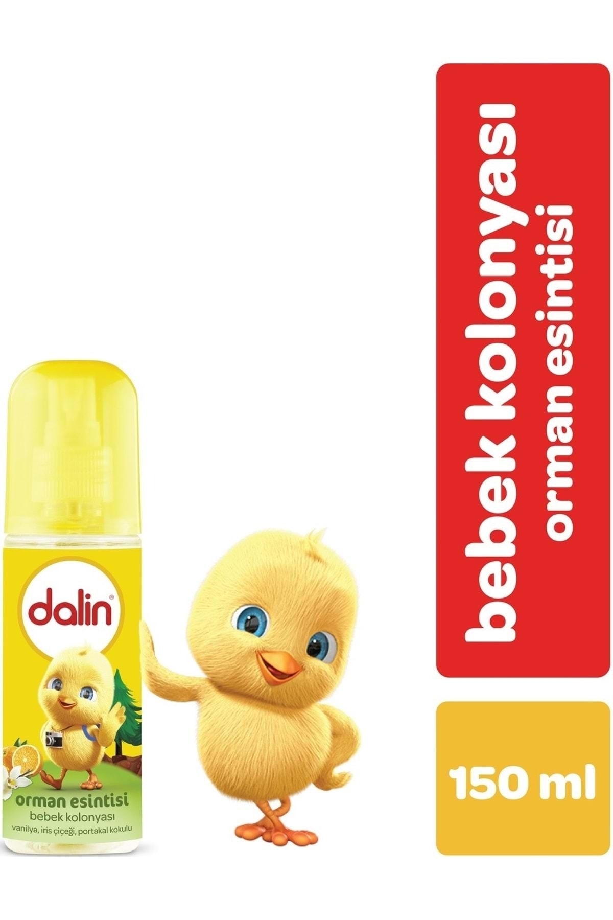 Dalin Bebek Kolonyası 150ml (bıcı Bıcı-orman-çiçek-okyanus) Karma 4 Lü Set fotoğrafı 5 (önizleme)