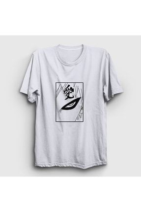 Unisex Beyaz Gaara Anime Naruto T-shirt 317660tt