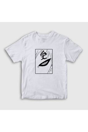 Unisex Çocuk Beyaz Gaara Anime Naruto T-shirt 317689tt