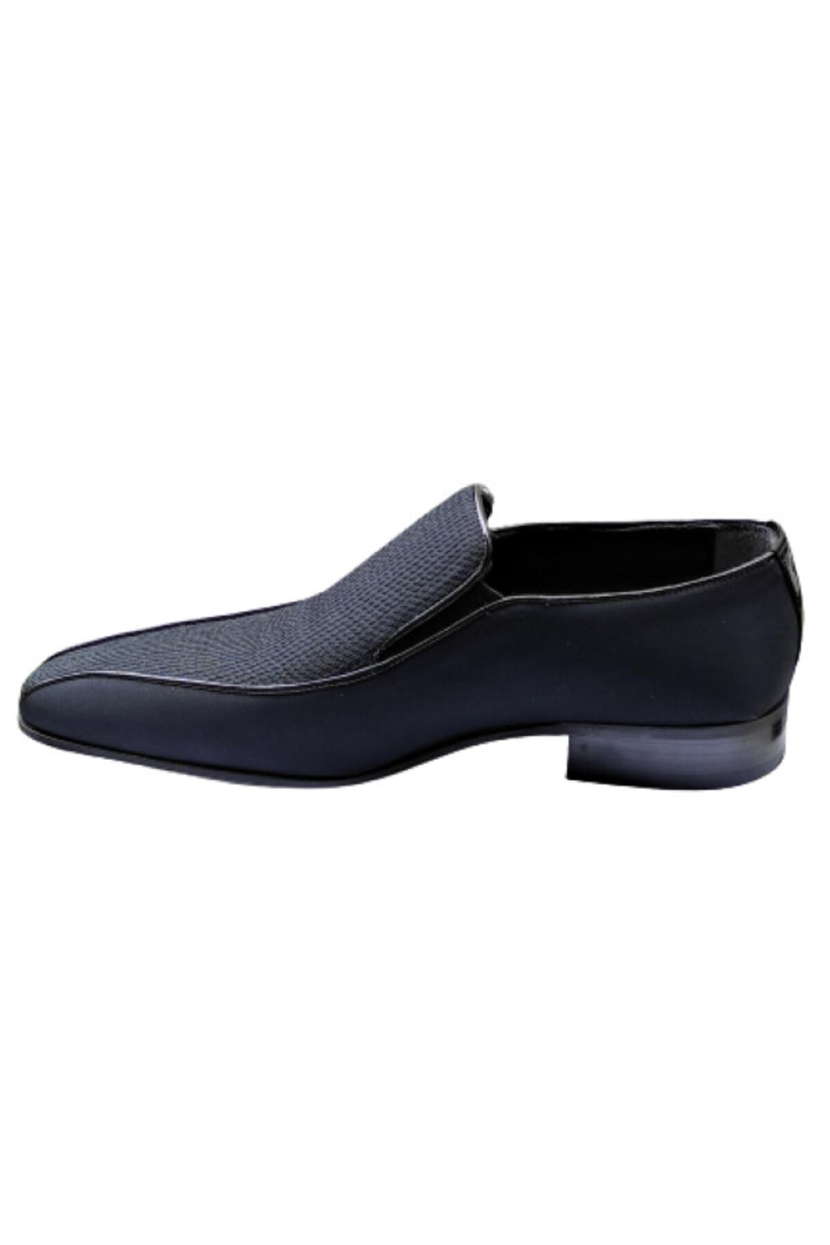 Fosco-1011 Μαύρα Suede Classic Παπούτσια 3