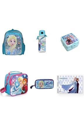 Disney Frozen Elsa Okul Çantası 6 Lı Set PRA-6592035-9100