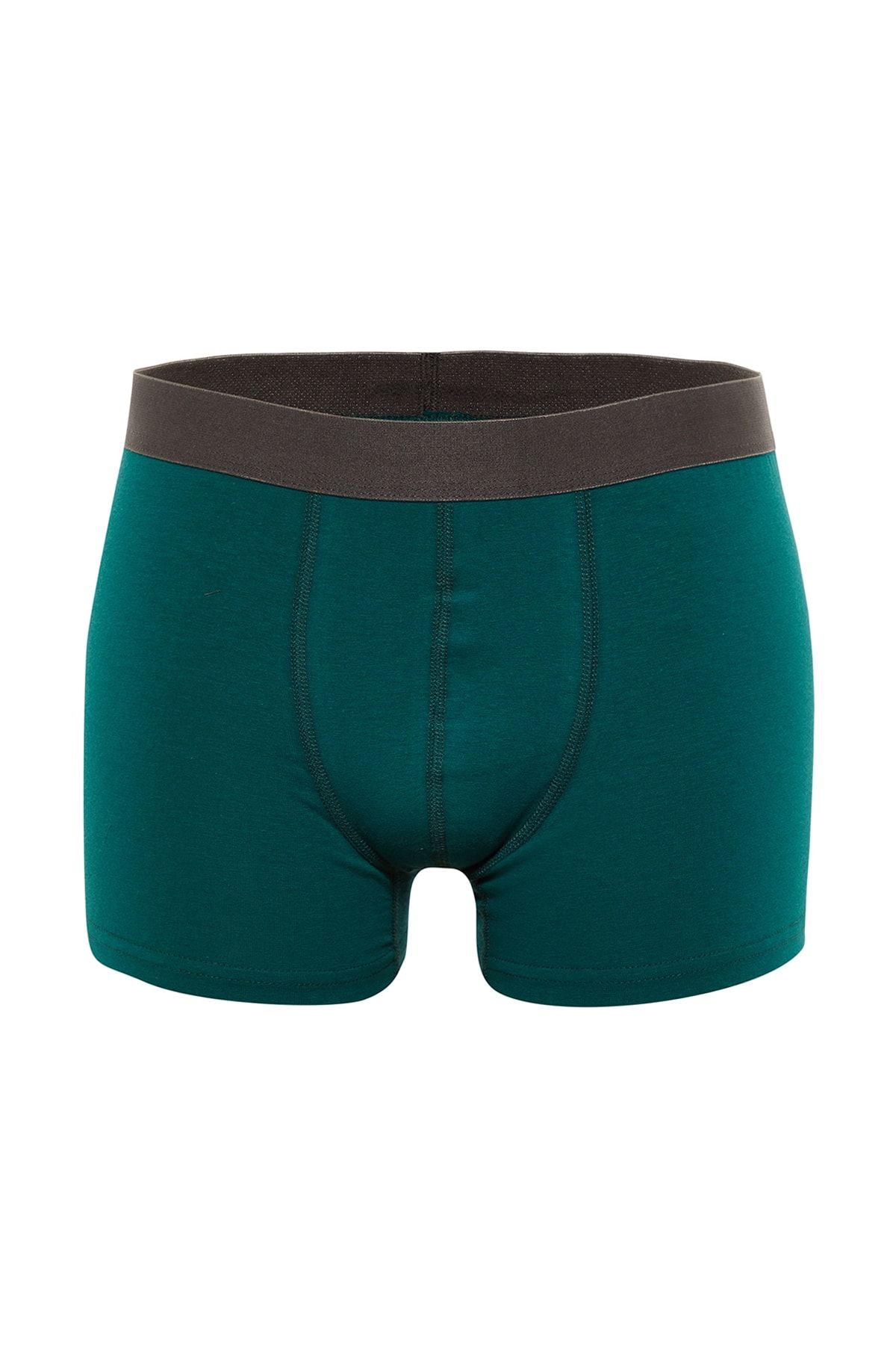 Trendyol Collection-3-częściowy kolorowy, jednolity zestaw bokserek - Tmnaw22Bx0040 8