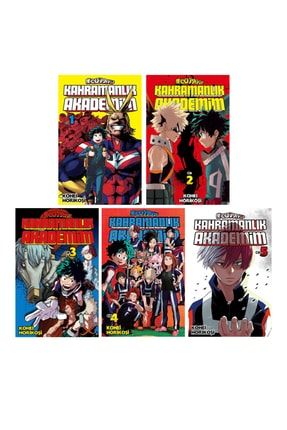 Kahramanlık Akademim 1-2-3-4-5. Ciltler Manga Seti - Kohei Horikoşi gençkitap9017983612893