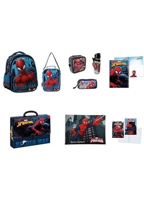 Spiderman Ilkokul Çantası Stand Tall (10 Parça Mega Set) PRA-6592617-5674