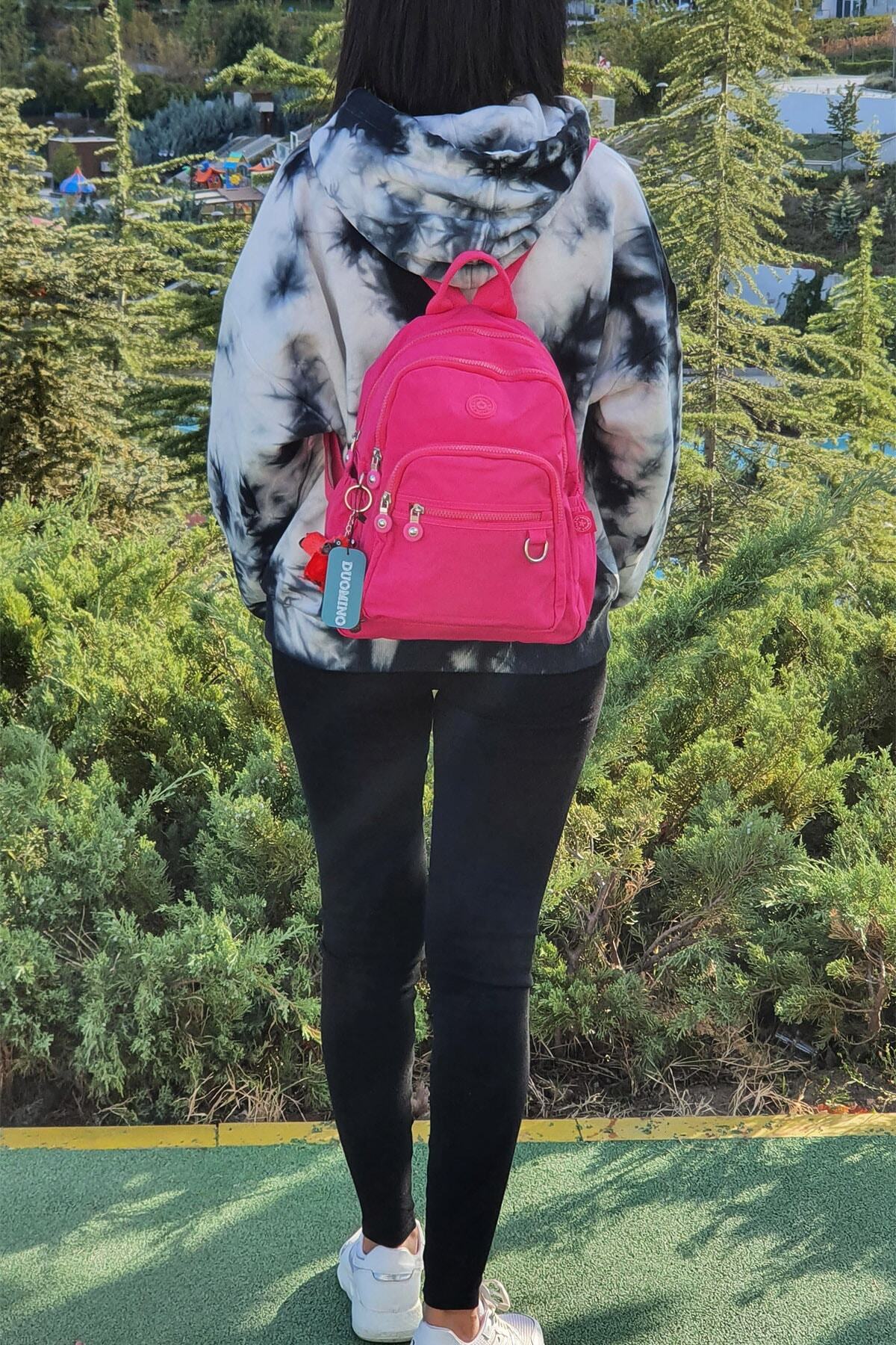 کوله پشتی زنانه صورتی NEMO GROUP | nemobags252klinkırfcmegastoregroup اورجینال - تصویر 4