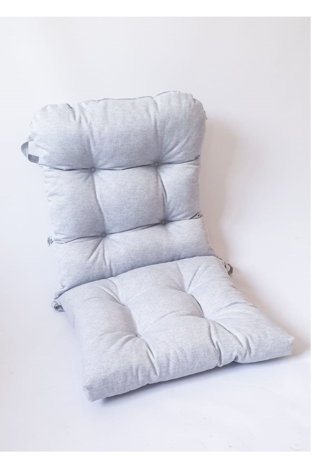 Grey chair on sale cushions