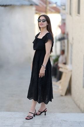 Siyah Astarlı Fisto Elbise SFE01