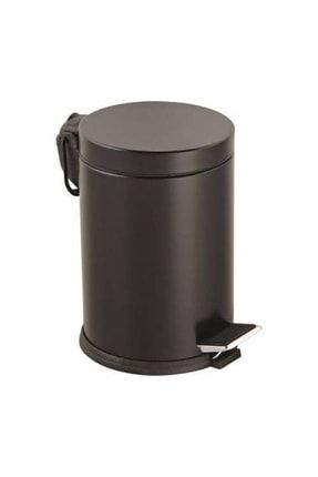 Siyah Metal 12 Litre Pedallı Çöp Kovası CMP-CN-UGR-EVGRC-CPKVS-81727296