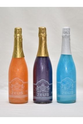 Fırsat Paketi 3'lü Set Simli Alkolsüz Şampanya (alkolsüz Şampanya) ZEUS3TRMRMV