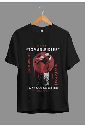 Oversize Tokyo Revengers Tokyo Manji Çetesi Anime Karakter Baskılı Özel Tasarım Tişört AKBR0916V