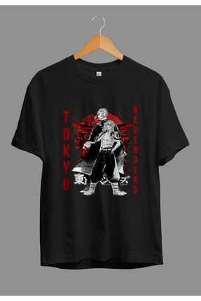 Oversize Tokyo Revengers Manjiro Sano (mikey) Ve Ken Anime Karakter Baskılı Özel Tasarım Tişört AKBR0906V