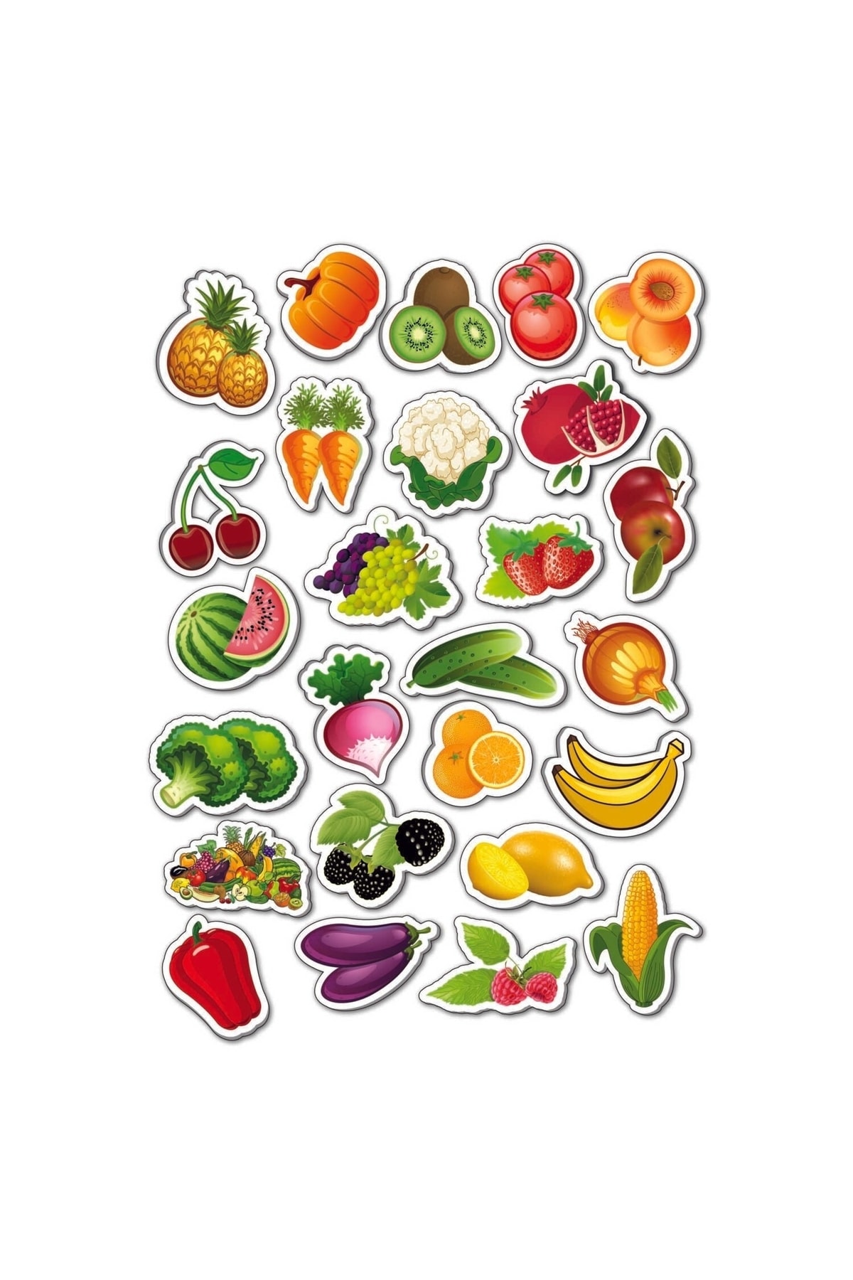 میوهها و سبزیجات مغناطیسی، بازی آموزشی، مجموعه بازی میوهها. بازی توسعه هوش