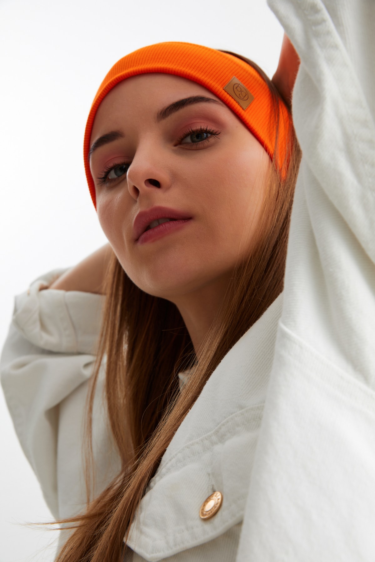 Kadın Pamuklu Kaşkorse, Kaymaz, Terletmez, Ultra Hafif, Spor Saç Bandı Bandana Buff 5