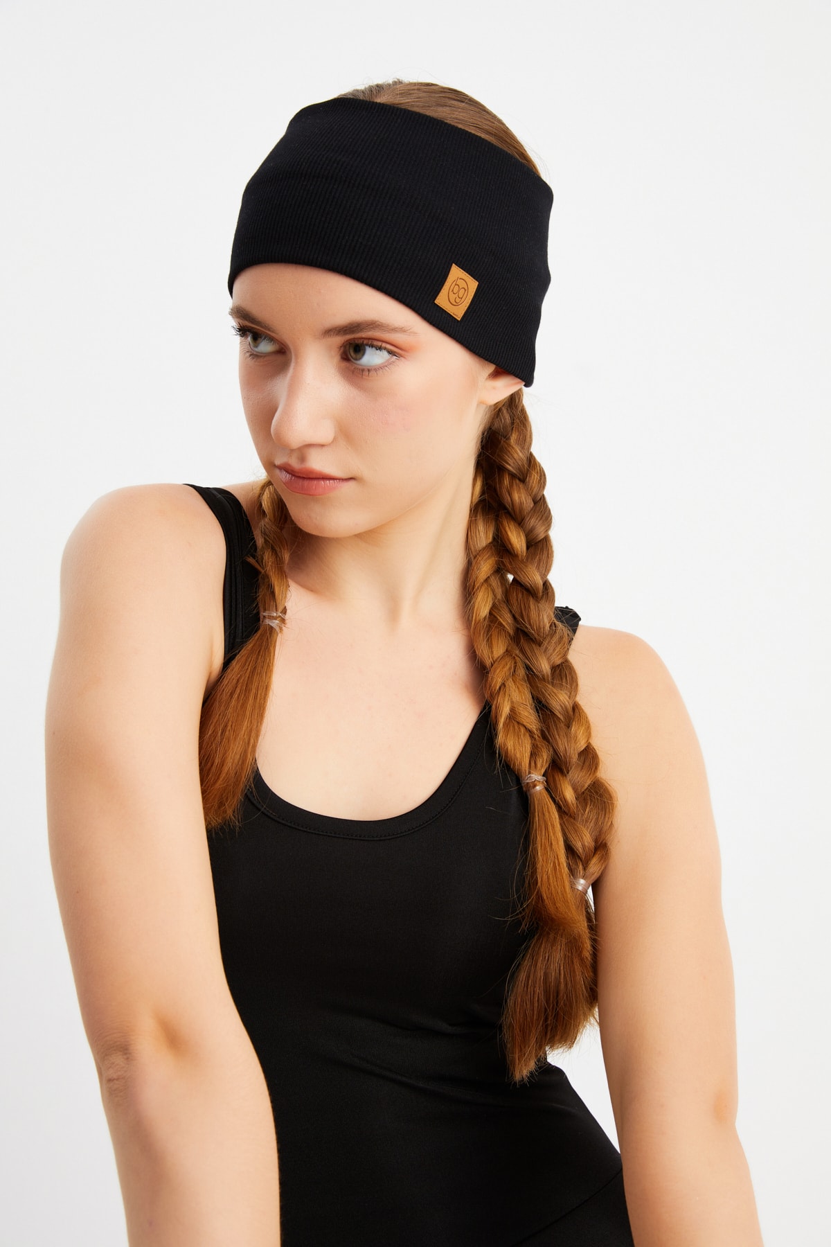 Kadın Pamuklu Kaşkorse, Kaymaz, Terletmez, Ultra Hafif, Spor Saç Bandı Bandana Buff 3