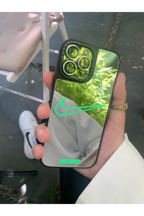 Iphone 7 / 8 / Se Uyumlu Nike Desenli Aynalı Kılıf RNKE0
