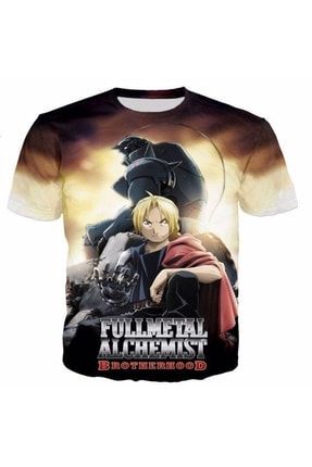 Anime Fullmetal Alchemist T-shirt afatshdg556
