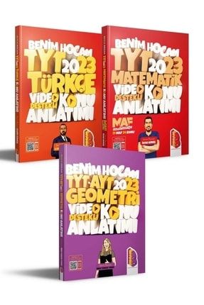 2023 Yks Tyt Türkçe-matematik-geometri Video Destekli Konu Anlatımı Ders Notları Seti Benim Hocam 99215475967-pratik