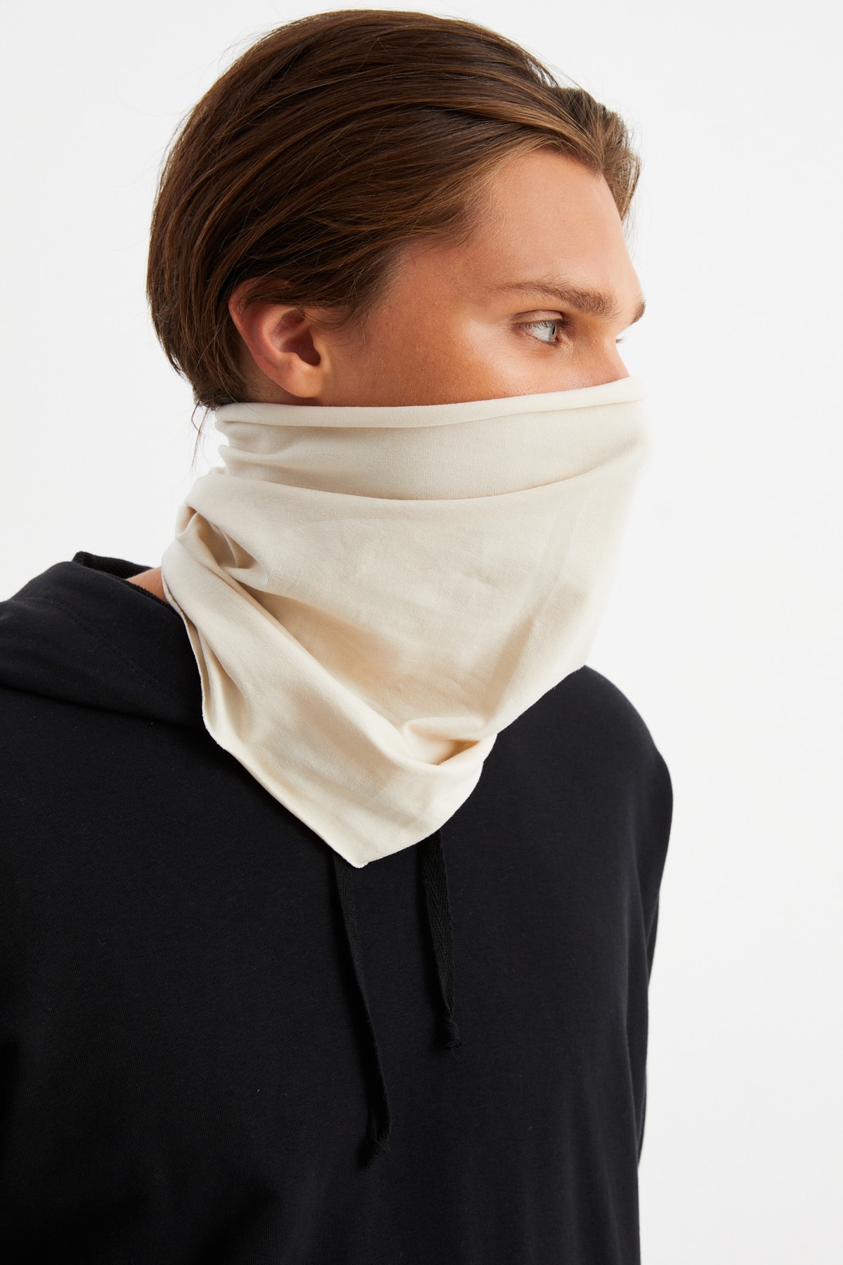 Erkek 4 Fonksiyonlu Koruyucu Pamuklu, Esnek, Terletmez, Bandana, Boyunluk, Buff, Maske 8