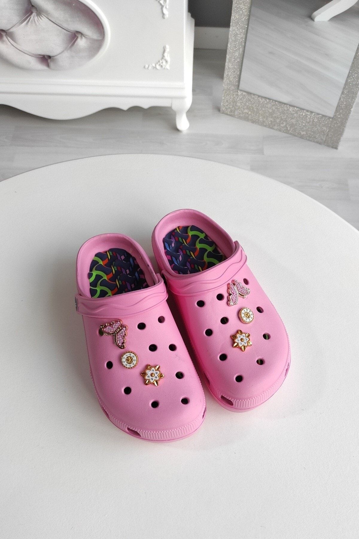 Crocs cheap slippers pink