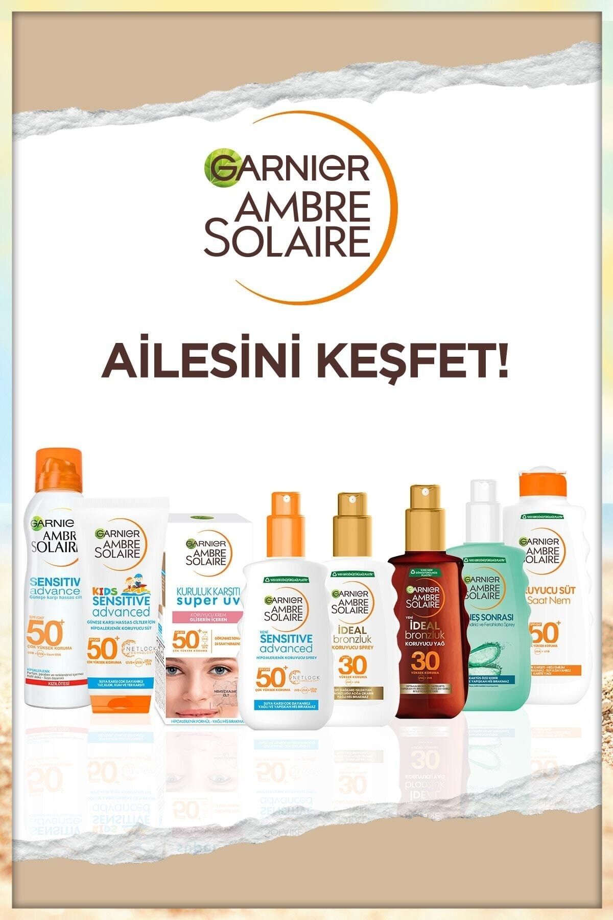 Keyonline -- Ambre Solaire Sensitive Advanced Güneş Koruyucu Süt Gkf50.. 200ml
