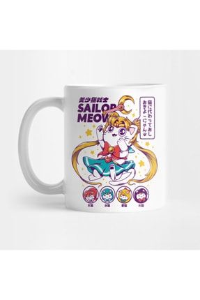 Sailor Meow Kupa Bardak PIXDES6819