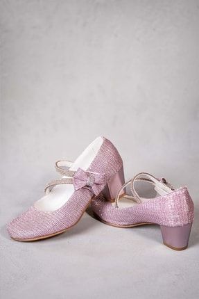 Kız Çocuk Topuklu Ayakkabı Pembe 750.PEMBE