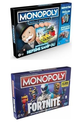 Monopoly Fortnite - Monopoly Ödüllü Bankacılık / Monopoly Bundle BUNDLEHASBRO110