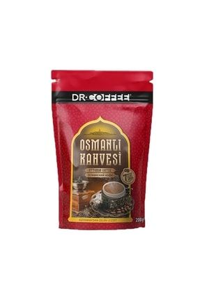 Dr Coffee Osmanlı Kahvesi 200 Gr 24adet 1 Koli SARIKIRMIZI