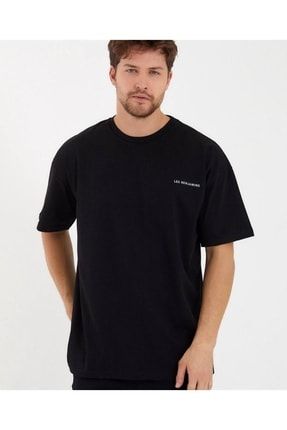 Oversize Unisex %100 Pamuk L-b T-shirt les003