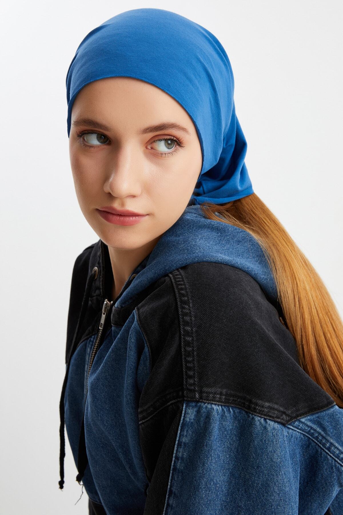 Kadın 4 Fonksiyonlu Koruyucu, Pamuklu, Esnek, Terletmez, Bandana, Boyunluk, Buff, Maske 6