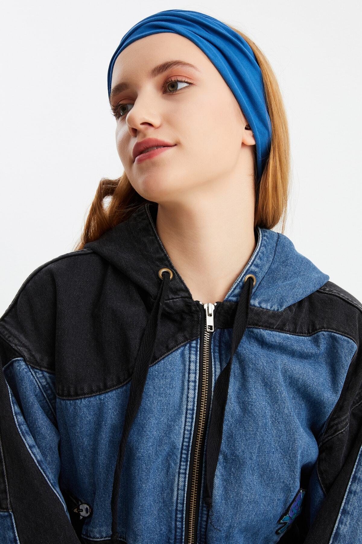 Kadın 4 Fonksiyonlu Koruyucu, Pamuklu, Esnek, Terletmez, Bandana, Boyunluk, Buff, Maske 9
