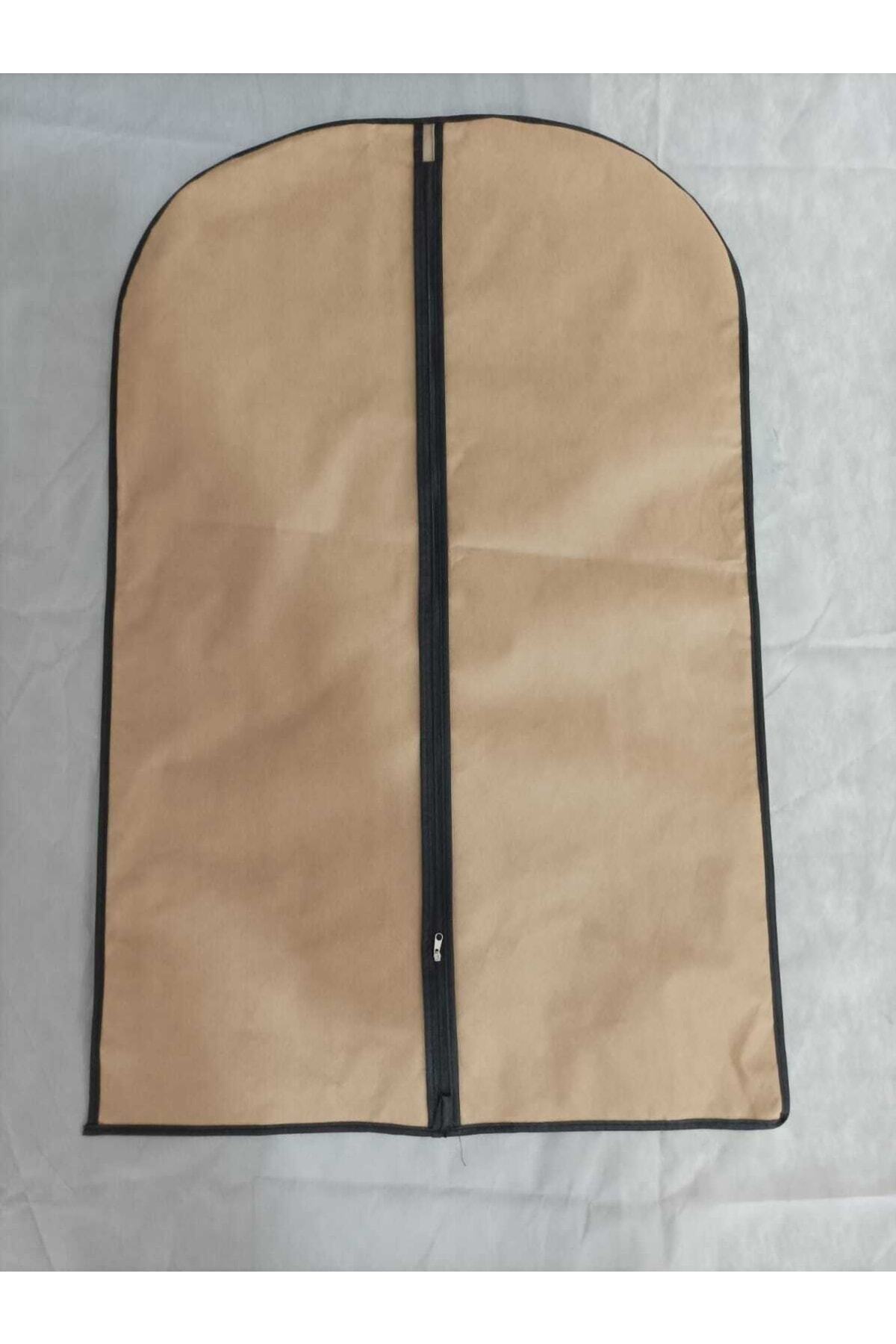 Takım Elbise Kılıfı 64x100 Cm, Düz, koruyucu Elbise hurç, BEJ Renk