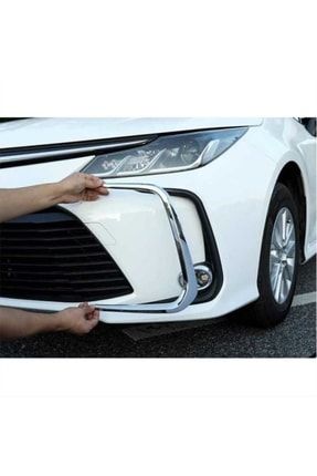 Toyota Corolla 2019-2022 Ön Sis Kaşı Nikelajı (abs Plastik- Ithal Ürün ) edz212