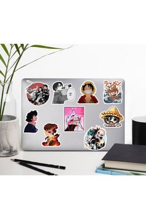 Anime Çizgi Film Laptop Notebook Tablet Etiket Sticker Set P4 HDSTCKR-2506